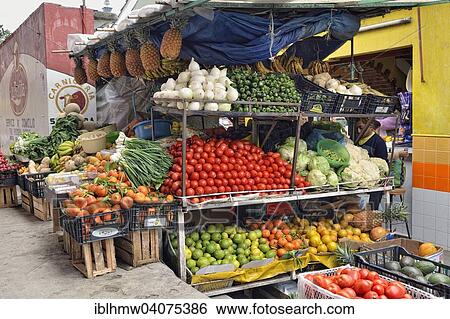 "Fruit and vegetable stall, market, Coatepec, Veracruz State, Mexico, North America" View Large Photo Image Stock Photograph - "Fruit and vegetable stall, market, Coatepec, Veracruz State, Mexico, North America". Fotosearch