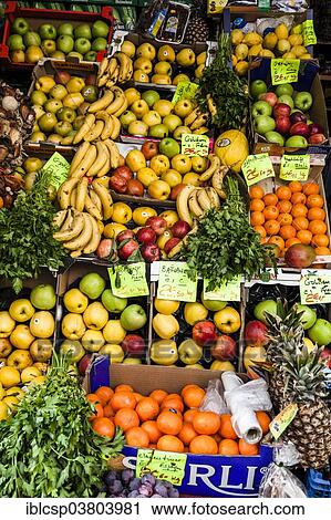 "Fruit stall, France, Europe" View Large Photo Image Stock Image - "Fruit stall, France, Europe". Fotosearch