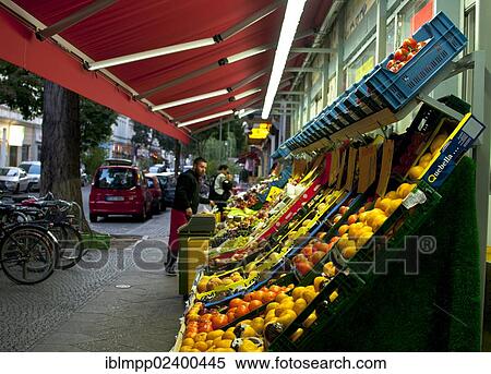 "Fruit stand, Wrangelstrasse, Kreuzberg, Berlin, Germany, Europe" View Large Photo Image Stock Photography - "Fruit stand, Wrangelstrasse, Kreuzberg, Berlin, Germany, Europe". Fotosearch