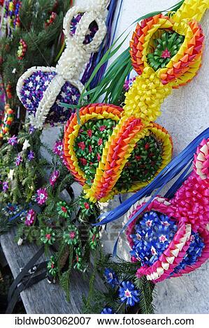 "Fuikln, colourful headdress for the traditional cattle drive, Halsam, Ramsau bei Berchtesgaden, Berchtesgadener Land District, Upper Bavaria, Bavaria, Germany, Europe" View Large Photo Image Stock Photo - "Fuikln, colourful headdress for the traditional cattle drive, Halsam, Ramsau bei Berchtesgaden, Berchtesgadener Land District, Upper Bavaria, Bavaria, Germany, Europe". Fotosearch