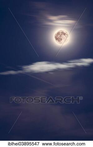 Full moon View Large Photo Image Stock Photo - Full moon. Fotosearch