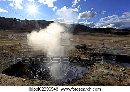 "Fumaroles, mud pot, volcanic landscape, Krafla, North Iceland, Iceland, Europe" View Large Photo Image Stock Image - "Fumaroles, mud pot, volcanic landscape, Krafla, North Iceland, Iceland, Europe". Fotosearch