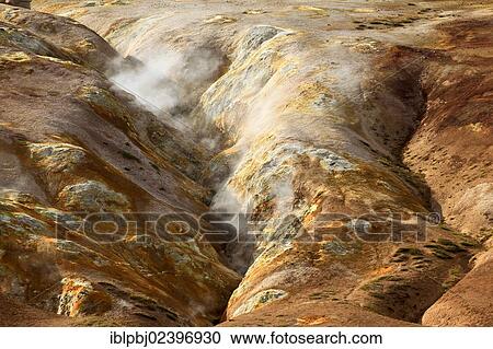 "Fumaroles, volcanic landscape, Krafla, North Iceland, Iceland, Europe" View Large Photo Image Stock Image - "Fumaroles, volcanic landscape, Krafla, North Iceland, Iceland, Europe". Fotosearch