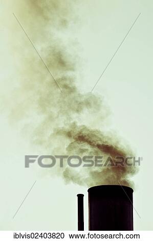 Stock Image - Funnel of a steamship. Fotosearch