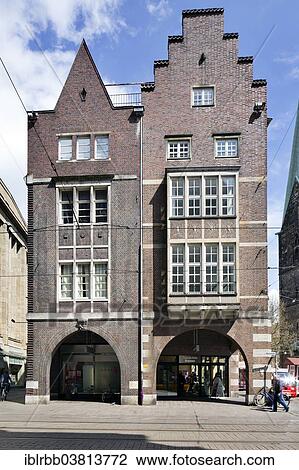 Stock Image - "Gabled houses on the market square, Bremen, Germany, Europe". Fotosearch