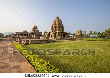 Stock Photo - "Galaganath Temple, Pattadakal, Karnataka, India, Asia". Fotosearch
