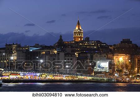 "Galata Bridge, Galata Tower, Golden Horn, Beyoglu, Karakoy, Istanbul, European side, Istanbul Province, Turkey, European side, Europe" View Large Photo Image Stock Image - "Galata Bridge, Galata Tower, Golden Horn, Beyoglu, Karakoy, Istanbul, European side, Istanbul Province, Turkey, European side, Europe". Fotosearch