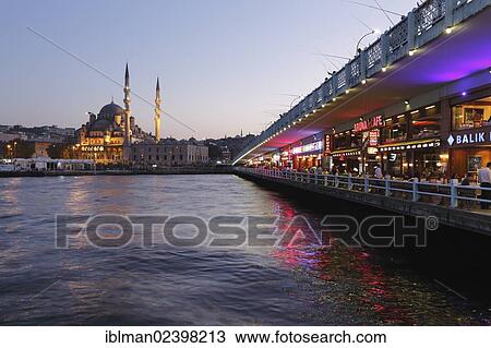 "Galata Bridge, Golden Horn, New Mosque, Yeni Cami, Istanbul, european side, Turkey, Europe, Asia" View Large Photo Image Stock Image - "Galata Bridge, Golden Horn, New Mosque, Yeni Cami, Istanbul, european side, Turkey, Europe, Asia". Fotosearch