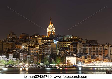 "Galata Tower in Beyoglu, overlooking the Golden Horn, Istanbul, european side, Turkey, Europe, Asia" View Large Photo Image Stock Image - "Galata Tower in Beyoglu, overlooking the Golden Horn, Istanbul, european side, Turkey, Europe, Asia". Fotosearch
