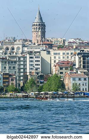 "Galata tower, Istanbul, Turkey, Asia" View Large Photo Image Stock Photo - "Galata tower, Istanbul, Turkey, Asia". Fotosearch