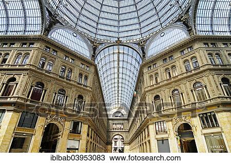 "Galleria Umberto I, shopping gallery, shopping arcade, Naples, Campania, Italy, Europe" View Large Photo Image Stock Image - "Galleria Umberto I, shopping gallery, shopping arcade, Naples, Campania, Italy, Europe". Fotosearch