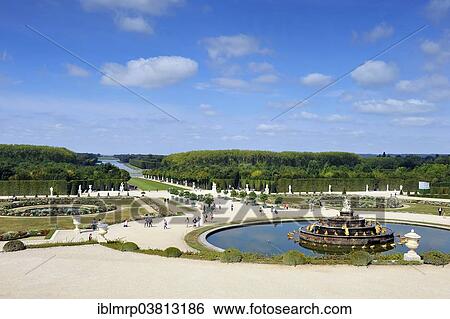 "Garden and park, Bassin de Latone or Latona Fountain, Palace of Versailles, Ile-de-France, France, Europe" View Large Photo Image Stock Photograph - "Garden and park, Bassin de Latone or Latona Fountain, Palace of Versailles, Ile-de-France, France, Europe". Fotosearch