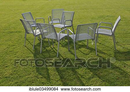 "Garden chairs on a lawn, Marienhof, Munich, Upper Bavaria, Bavaria, Germany, Europe" View Large Photo Image Picture - "Garden chairs on a lawn, Marienhof, Munich, Upper Bavaria, Bavaria, Germany, Europe". Fotosearch