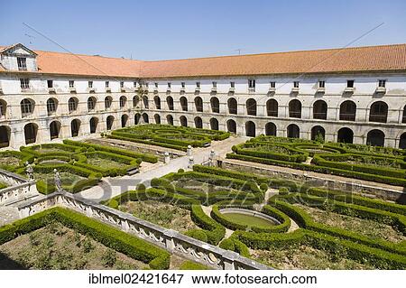 Garden of Mosteiro de Santa Maria de Alcobaca, Alcobaca Monastery, Alcobaca, Oeste, Leiria District, Portugal, Europe View Large Photo Image Stock Photo - Garden of Mosteiro de Santa Maria de Alcobaca, Alcobaca Monastery, Alcobaca, Oeste, Leiria District, Portugal, Europe. Fotosearch
