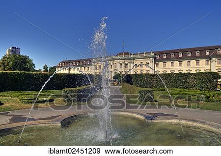 "Garden view of Germany's largest Baroque palace, Ludwigsburg Palace, built from 1704-33, Ludwigsburg, Baden-Wuerttemberg, Germany, Europe" View Large Photo Image Stock Photo - "Garden view of Germany's largest Baroque palace, Ludwigsburg Palace, built from 1704-33, Ludwigsburg, Baden-Wuerttemberg, Germany, Europe". Fotosearch