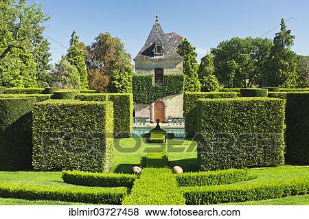 "Gardens of Eyrignac, gardens of the manor Manoir d'Eyrignac, Salignac-Eyvigues, Perigord, Dordogne, Aquitaine, France, Europe" View Large Photo Image Stock Photo - "Gardens of Eyrignac, gardens of the manor Manoir d'Eyrignac, Salignac-Eyvigues, Perigord, Dordogne, Aquitaine, France, Europe". Fotosearch