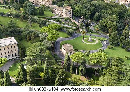 "Gardens of Vatican City, Vatican, Rome, Lazio, Italy, Europe" View Large Photo Image Picture - "Gardens of Vatican City, Vatican, Rome, Lazio, Italy, Europe". Fotosearch