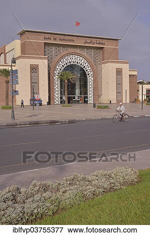 "Gare de Marrakech, railway station, Marrakesh, Marrakesh-Tensift-El Haouz region, Morocco, Africa" View Large Photo Image Stock Photo - "Gare de Marrakech, railway station, Marrakesh, Marrakesh-Tensift-El Haouz region, Morocco, Africa". Fotosearch