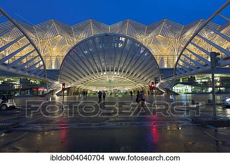 "Gare do Oriente, Lisbon, Portugal, Europe" View Large Photo Image Picture - "Gare do Oriente, Lisbon, Portugal, Europe". Fotosearch