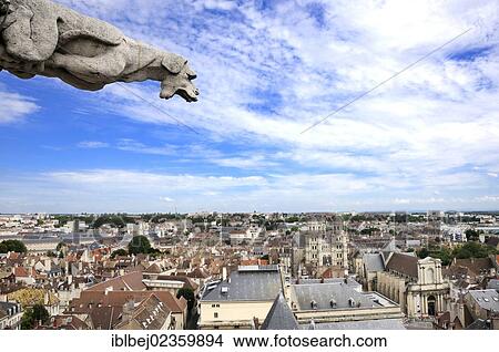 "Gargoyle of Philip Le Bon Tower, Dijon, Cote d'Or, Burgundy, France, Europe" View Large Photo Image Picture - "Gargoyle of Philip Le Bon Tower, Dijon, Cote d'Or, Burgundy, France, Europe". Fotosearch