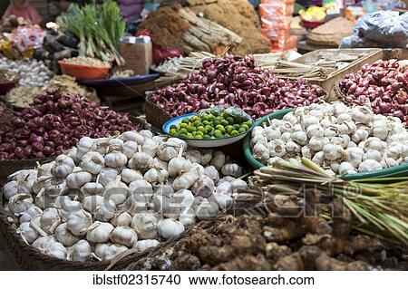 "Garlic and other spices at the market in Amlapura, formerly Karangasem, East Bali, Bali, Indonesia, Southeast Asia, Asia" View Large Photo Image Stock Image - "Garlic and other spices at the market in Amlapura, formerly Karangasem, East Bali, Bali, Indonesia, Southeast Asia, Asia". Fotosearch