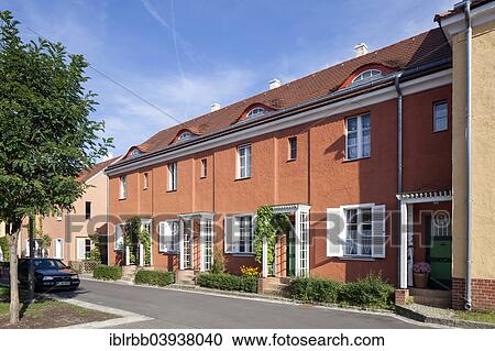 "GartenstadtFalkenberg housing estate, also Tuschkastensiedlung, UNESCO World Heritage Site, Bohnsdorf, Berlin, Germany, Europe" View Large Photo Image Stock Image - "GartenstadtFalkenberg housing estate, also Tuschkastensiedlung, UNESCO World Heritage Site, Bohnsdorf, Berlin, Germany, Europe". Fotosearch