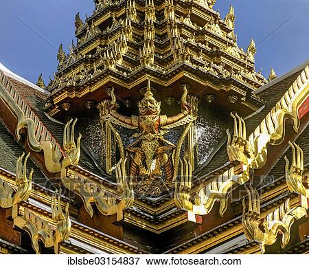 "Garuda figure, Chakri Maha Prasat, Grand Royal Palace, Bangkok, Central Thailand, Thailand, Asia" View Large Photo Image Stock Photo - "Garuda figure, Chakri Maha Prasat, Grand Royal Palace, Bangkok, Central Thailand, Thailand, Asia". Fotosearch