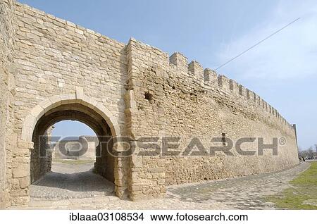 "Gate, Akkerman Fortress, Bilhorod-Dnistrovskyi, Odessa Oblast, Ukraine, Europe" View Large Photo Image Picture - "Gate, Akkerman Fortress, Bilhorod-Dnistrovskyi, Odessa Oblast, Ukraine, Europe". Fotosearch