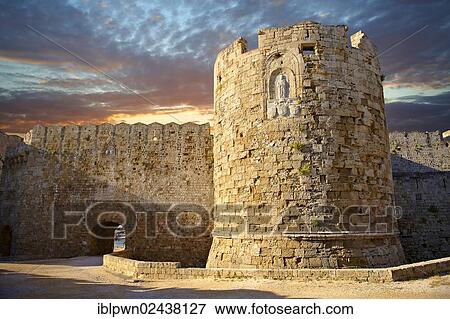 "Gate of St Paul, Rhodes, UNESCO World Heritage Site, Greece, Europe" View Large Photo Image Stock Photo - "Gate of St Paul, Rhodes, UNESCO World Heritage Site, Greece, Europe". Fotosearch