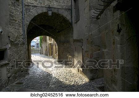 "Gate, Rue de la Boucherie, medieval district, Billom, Puy de Dome, Auvergne, France, Europe" View Large Photo Image Stock Photograph - "Gate, Rue de la Boucherie, medieval district, Billom, Puy de Dome, Auvergne, France, Europe". Fotosearch