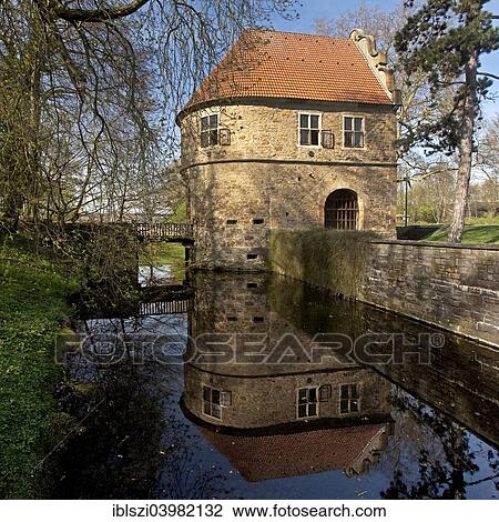"Gatehouse, a former Schloss Brunninghausen Castle, Municipal Art Gallery, Rombergpark, Dortmund, Ruhr Area, North Rhine-Westphalia, Germany, Europe" View Large Photo Image Stock Image - "Gatehouse, a former Schloss Brunninghausen Castle, Municipal Art Gallery, Rombergpark, Dortmund, Ruhr Area, North Rhine-Westphalia, Germany, Europe". Fotosearch