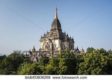 "Gawdaw Palin Temple, stupas and pagodas in the temple complex of the Plateau of Bagan, Mandalay Division, Myanmar or Burma" View Large Photo Image Stock Photo - "Gawdaw Palin Temple, stupas and pagodas in the temple complex of the Plateau of Bagan, Mandalay Division, Myanmar or Burma". Fotosearch