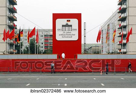 "GDR, stand for the parade on the 25th anniversary of the Building of the Berlin Wall on Karl-Marx-Allee street, 1986, Berlin, East Germany, GDR, Europe" View Large Photo Image Stock Photograph - "GDR, stand for the parade on the 25th anniversary of the Building of the Berlin Wall on Karl-Marx-Allee street, 1986, Berlin, East Germany, GDR, Europe". Fotosearch