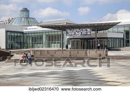 Stock Image - "Gemaeldegalerie art museum, main entrance, Berlin, Germany, Europe". Fotosearch