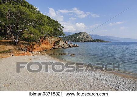 "Gemiler Bay and Gemiler Island, Lycian coast, near Fethiye, Mugla Province, Aegean region, Turkey, Asia" View Large Photo Image Stock Image - "Gemiler Bay and Gemiler Island, Lycian coast, near Fethiye, Mugla Province, Aegean region, Turkey, Asia". Fotosearch
