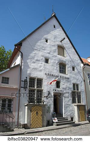"Georgia Tavern, Ruutli, historic centre, Tallinn, Estonia, Baltic States, Europe" View Large Photo Image Stock Photo - "Georgia Tavern, Ruutli, historic centre, Tallinn, Estonia, Baltic States, Europe". Fotosearch