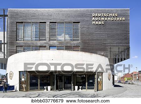 "German Emigration Center museum, Havenwelten, Bremerhaven, Bremen, Germany, Europe" View Large Photo Image Stock Photo - "German Emigration Center museum, Havenwelten, Bremerhaven, Bremen, Germany, Europe". Fotosearch