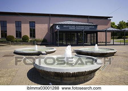 Stock Photo - "German Ivory Museum, Fulda, Erbach, Hesse, Germany, Europe". Fotosearch