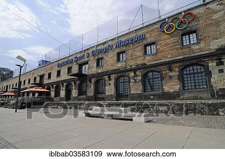 "German Sports and Olympic Museum, Rheinauhafen, Cologne, Rhineland, North Rhine-Westphalia, Germany, Europe" View Large Photo Image Stock Photo - "German Sports and Olympic Museum, Rheinauhafen, Cologne, Rhineland, North Rhine-Westphalia, Germany, Europe". Fotosearch