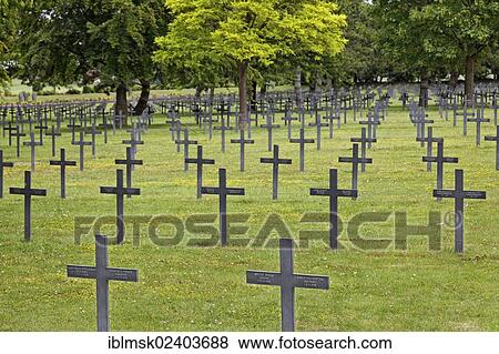 "German War Cemetery with 44, 833 graves from World War I in Neuville-Saint-Vaast, Arras, department of Pas-de-Calais, Nord-Pas-de-Calais region, France, Europe" View Large Photo Image Stock Photo - "German War Cemetery with 44, 833 graves from World War I in Neuville-Saint-Vaast, Arras, department of Pas-de-Calais, Nord-Pas-de-Calais region, France, Europe". Fotosearch