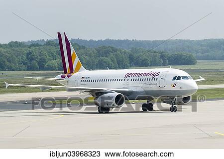 "Germanwings aircraft taxiing after landing, Airbus A319-100, Cologne-Bonn Airport, Cologne, North Rhine-Westphalia, Germany, Europe" View Large Photo Image Stock Image - "Germanwings aircraft taxiing after landing, Airbus A319-100, Cologne-Bonn Airport, Cologne, North Rhine-Westphalia, Germany, Europe". Fotosearch
