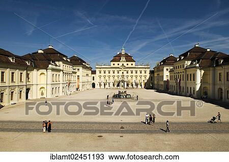 "Germany's largest Baroque palace, Ludwigsburg Palace, built from 1704-33, Ludwigsburg, Baden-Wuerttemberg, Germany, Europe" View Large Photo Image Stock Image - "Germany's largest Baroque palace, Ludwigsburg Palace, built from 1704-33, Ludwigsburg, Baden-Wuerttemberg, Germany, Europe". Fotosearch