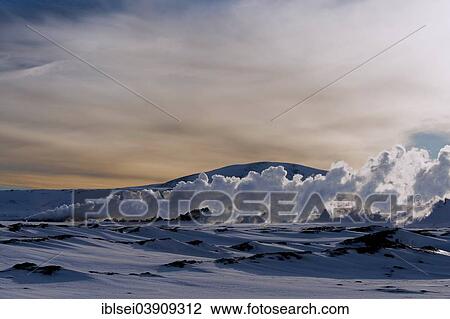 "Geyser in a snow-covered landscape, Reykjavik, Capital Region, Iceland, Europe" View Large Photo Image Stock Image - "Geyser in a snow-covered landscape, Reykjavik, Capital Region, Iceland, Europe". Fotosearch
