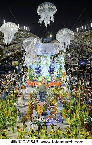 "Giant green iguana and float with an underwater scenery, parade of the Academicos do Grande Rio samba school during the Carnival in Rio de Janeiro in 2013, Sambodromo, Rio de Janeiro, Rio de Janeiro State, Brazil, South America" View Large Photo Image Stock Photo - "Giant green iguana and float with an underwater scenery, parade of the Academicos do Grande Rio samba school during the Carnival in Rio de Janeiro in 2013, Sambodromo, Rio de Janeiro, Rio de Janeiro State, Brazil, South America". Fotosearch