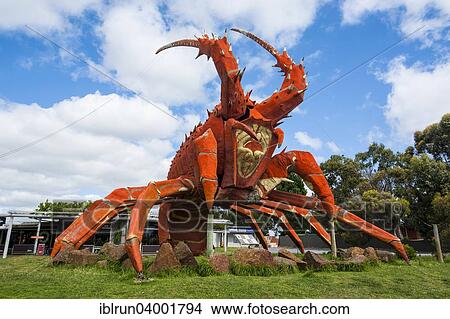 "Giant lobster in front of a restaurant, Cape Jaffa, Victoria, Australia, Oceania" View Large Photo Image Picture - "Giant lobster in front of a restaurant, Cape Jaffa, Victoria, Australia, Oceania". Fotosearch