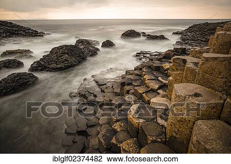 "Giant's Causeway, basalt columns, Causeway Coast, County Antrim, Northern Ireland, United Kingdom, Europe" View Large Photo Image Stock Image - "Giant's Causeway, basalt columns, Causeway Coast, County Antrim, Northern Ireland, United Kingdom, Europe". Fotosearch