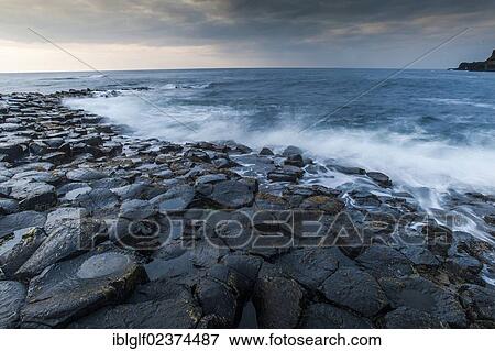 "Giant's Causeway, basalt columns, Causeway Coast, County Antrim, Northern Ireland, United Kingdom, Europe" View Large Photo Image Stock Photo - "Giant's Causeway, basalt columns, Causeway Coast, County Antrim, Northern Ireland, United Kingdom, Europe". Fotosearch