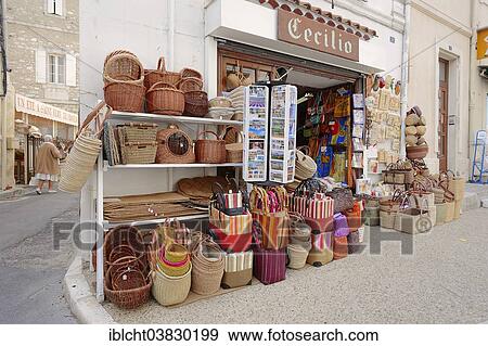 "Gift shop, Saint Remy-de-Provence, Bouches-du-Rhone, Provence-Alpes-Cote d'Azur, Southern France, France, Europe" View Large Photo Image Stock Photo - "Gift shop, Saint Remy-de-Provence, Bouches-du-Rhone, Provence-Alpes-Cote d'Azur, Southern France, France, Europe". Fotosearch