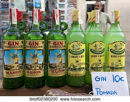 "Gin and pomada, typical alcoholic drinks of Menorca, Balearic Islands, Spain, Southern Europe, Europe" View Large Photo Image Stock Image - "Gin and pomada, typical alcoholic drinks of Menorca, Balearic Islands, Spain, Southern Europe, Europe". Fotosearch