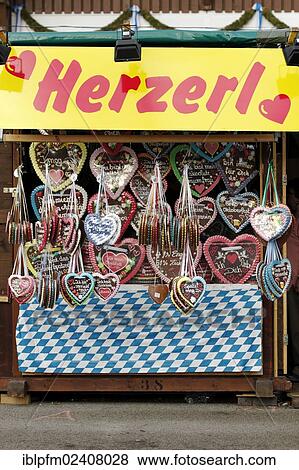 "Gingerbread hearts at the Oktoberfest, Munich, Upper Bavaria, Germany, Europe" View Large Photo Image Stock Photo - "Gingerbread hearts at the Oktoberfest, Munich, Upper Bavaria, Germany, Europe". Fotosearch